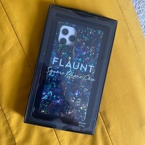 NWT - Flaunt square shell iPhone case
